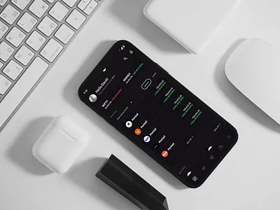 Pentad app banking design fintech trading app ui uiux ux