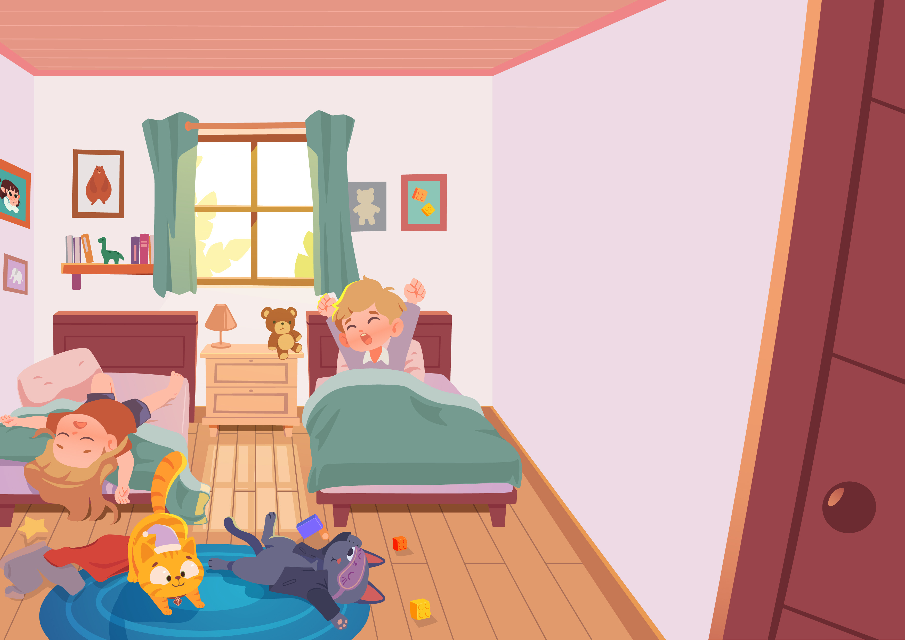 Example of Children Illustration For Activity Books