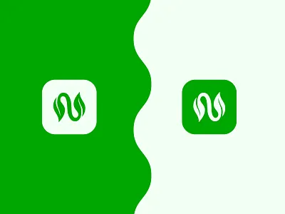 N-Logo-icon branding clean crative creative logo green icon identity logo logo design logo icon logos minimalist modern n icon n logo natural new logo organic logo unique