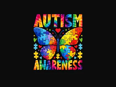 Autism Awareness T-Shirt autism acceptance autism awareness autism awareness shirt autism love autism mom life autism puzzle design autism spectrum support autism strength autism warrior autistic pride design graphic design illustration inclusion matters logo merch by amazon neurodiverse mind neurodiversity matters proud autism parent support autism community
