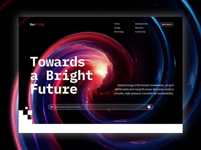 🚀 ByoEnergy — Powering the Sustainable Future animation branding dan cleanui elegant energydesign explore figma futureenergy herosection landingpage motion graphics ui webdesign