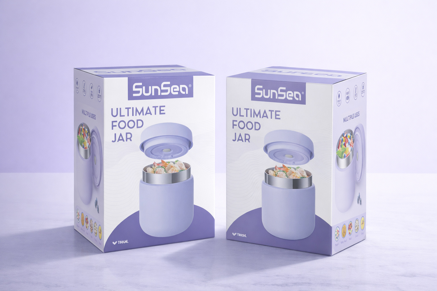 Box Packaging & Branding - SunSea 3d animation box box design branding design graphic design illustration label design logo motion graphics packaging packaging design product design supplement label ui