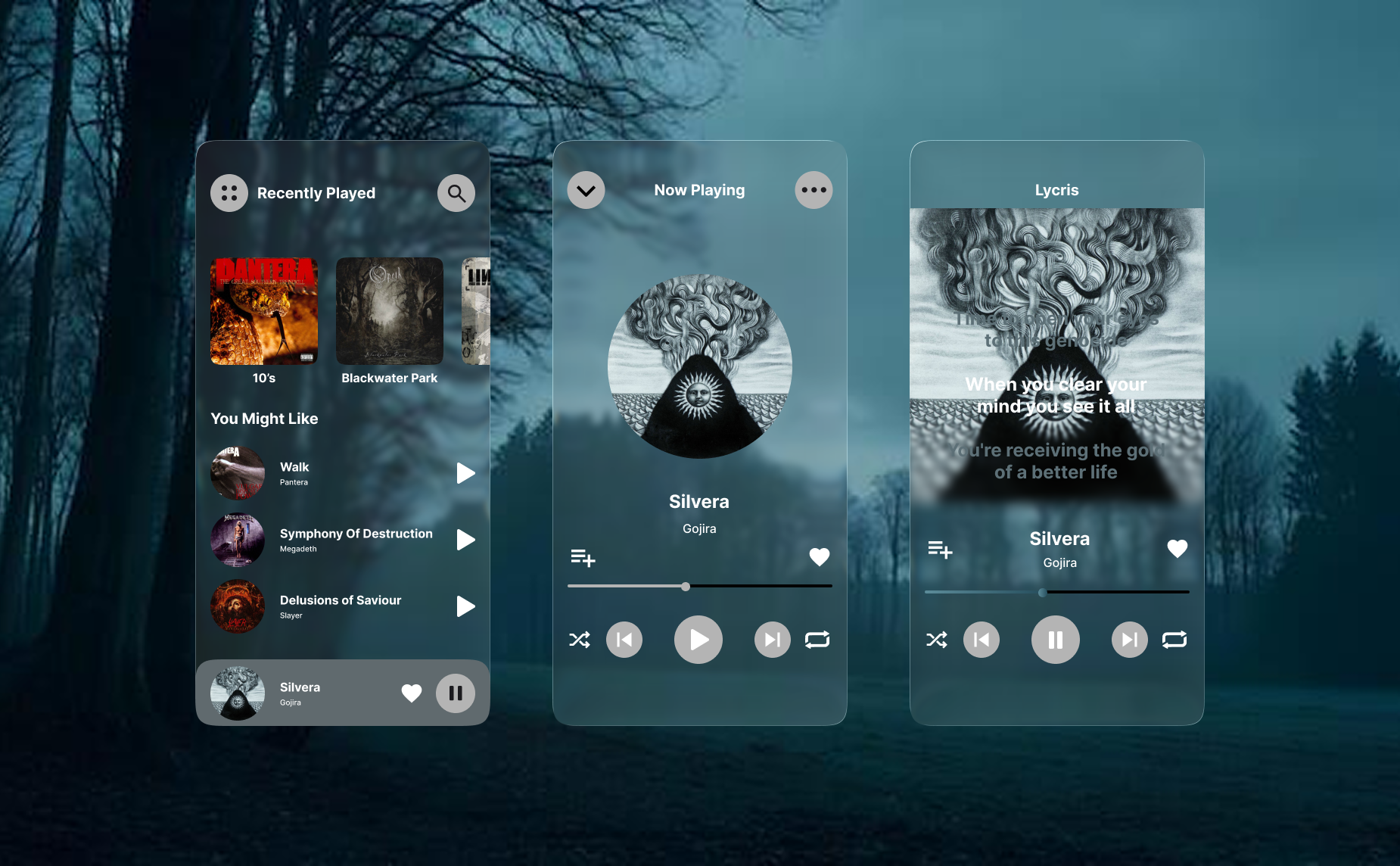 Daily UI Music Player graphic design logo motion graphics ui