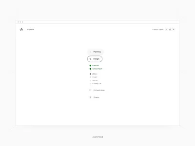 Multi-agentic stepper component admin agentic agenticui agents anthropic artificial intelligence claude dashboard design system enterprise minimal openai product design software stepper ui web app