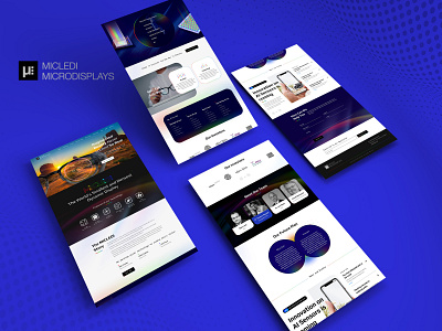 MiClEDI - Brochure UI Design design graphic design illustration ui ux