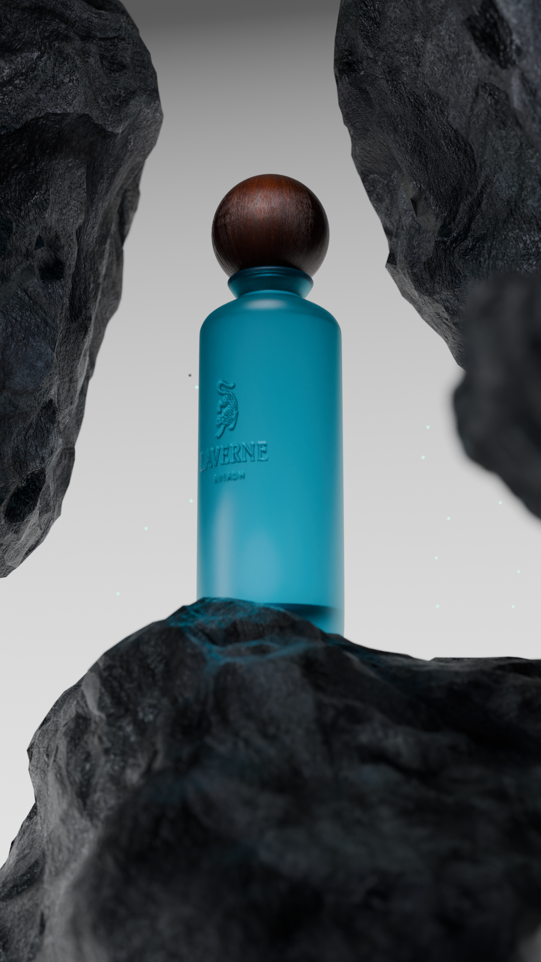 3D PERFUME BOTTLE RENDER