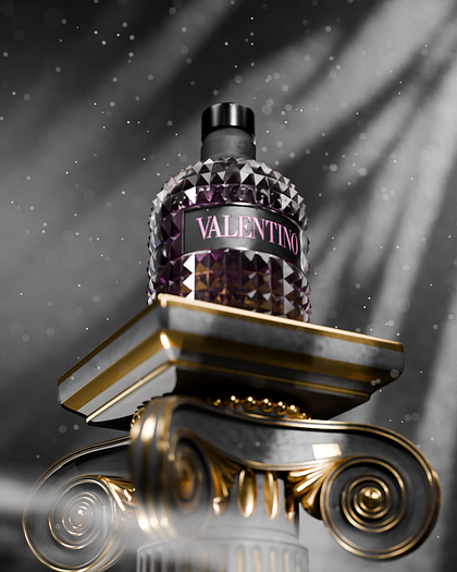 3D perfume render