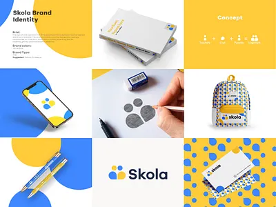 Skola- Education Logo & Brand Identity Design app icon brand identity branding education branding education logo icon design illustration logo logo design minimalist skola