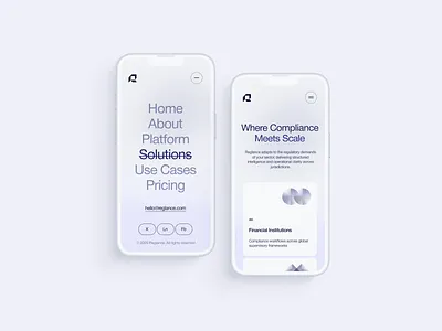 Regulatory Intelligence Mobile Web ai bn digital clean website design digital transformation fintech landing design landing page marketing website mobile modern website pricing regtech responsive design responsive website design saas website ui design web design web interface web ui