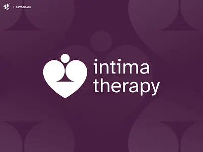 The logo and the guide book for the sex therapy service branding design graphic design guidline logo pattern vector