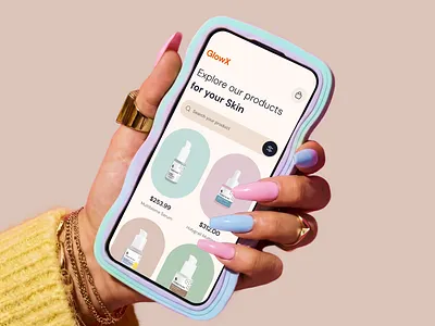 Skincare Product E-commerce App UI/UX app app ui automation beauty product app beautyapp cosmetics app crm e commerce app e shop mobile app online shopping online store product app product design purchase shopping skincare app skincare e commerce app ui uiux