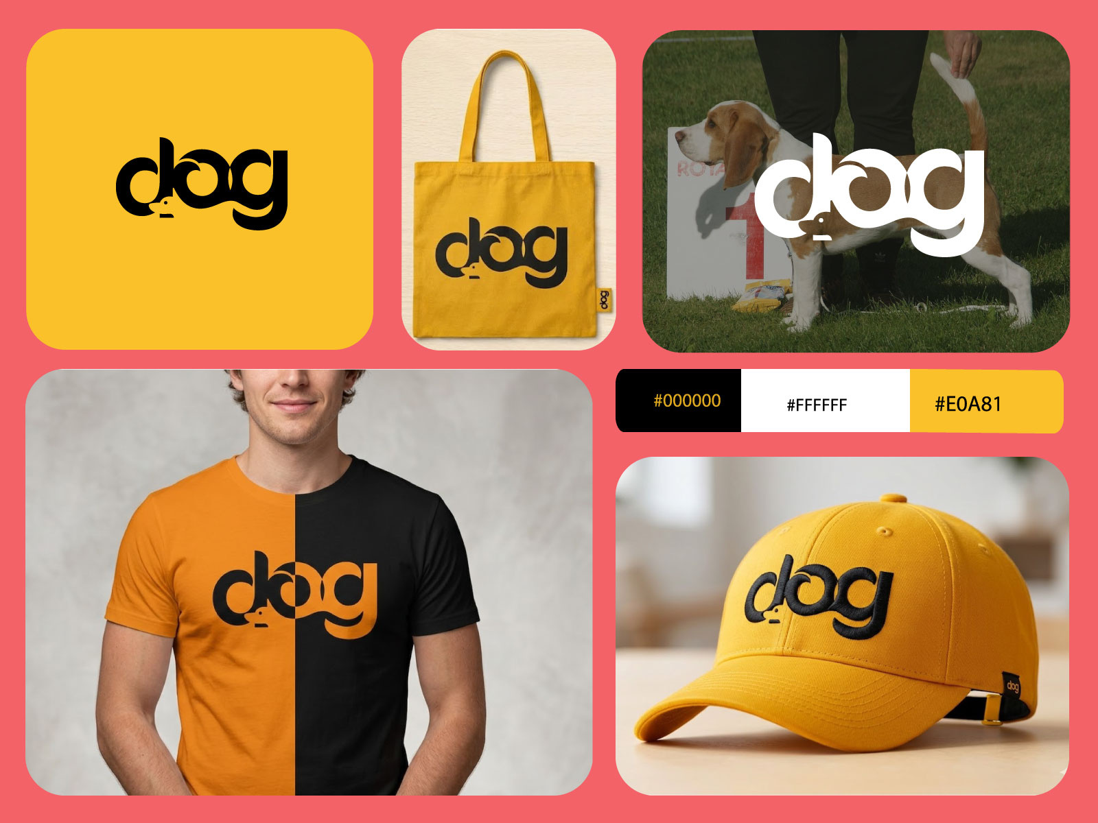 Dog Negative Space Logo Design Brand Identity abstract dog logo animal logo animal shelter logo brand identity design branding clean logo creative dog logo creative logo concept dog brand identity dog logo dog negative space logo minimal dog logo modern dog logo negative space logo pet brand identity pet care logo pet logo pet shop logo smart logo concept