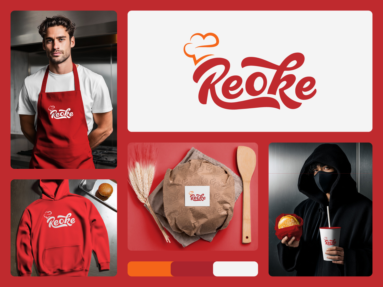 Example of Restaurant Wordmark Logo & Branding