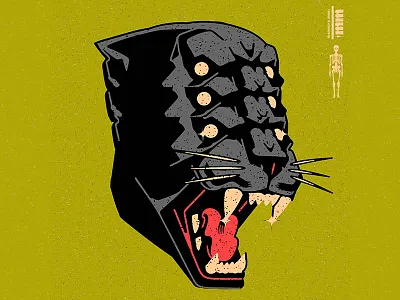 腐った book cartoon cat cd character cover design graphic design illustration music panther vector vinyl