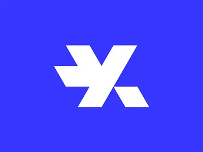 Letter A and X Arrow Geometric Logo abstract logo arrow logo ax logo ax monogram direction symbol dynamic arrows geometric logo innovation symbol. letter a logo letter x logo minimal icon modern tech logo startup logo
