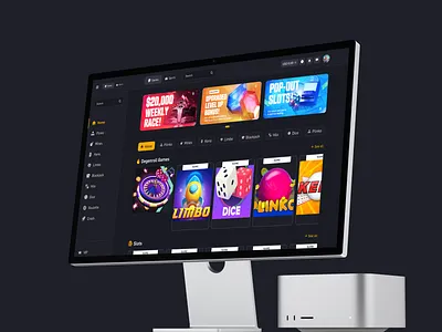 Casino online casino casino web design casino banner casino dashboard casino games casino interface casino online casino ui casino website casino website ai crypto casino crypto game gambling online mini app mini game slot game slots ui ux casino
