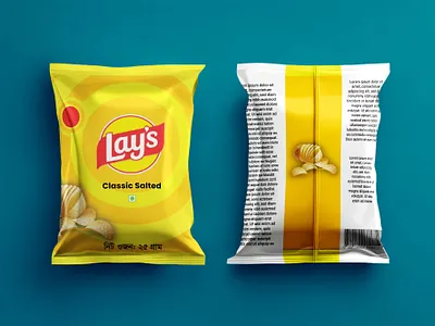 chips packet design branding graphic design