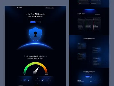 AI-Powered Wallet Protection for Web3 ai wallet protection ai web3 blockchain landing page crypto crypto wallet crypto web3 landing page product wallet protection web design web3 platform web3 wallet