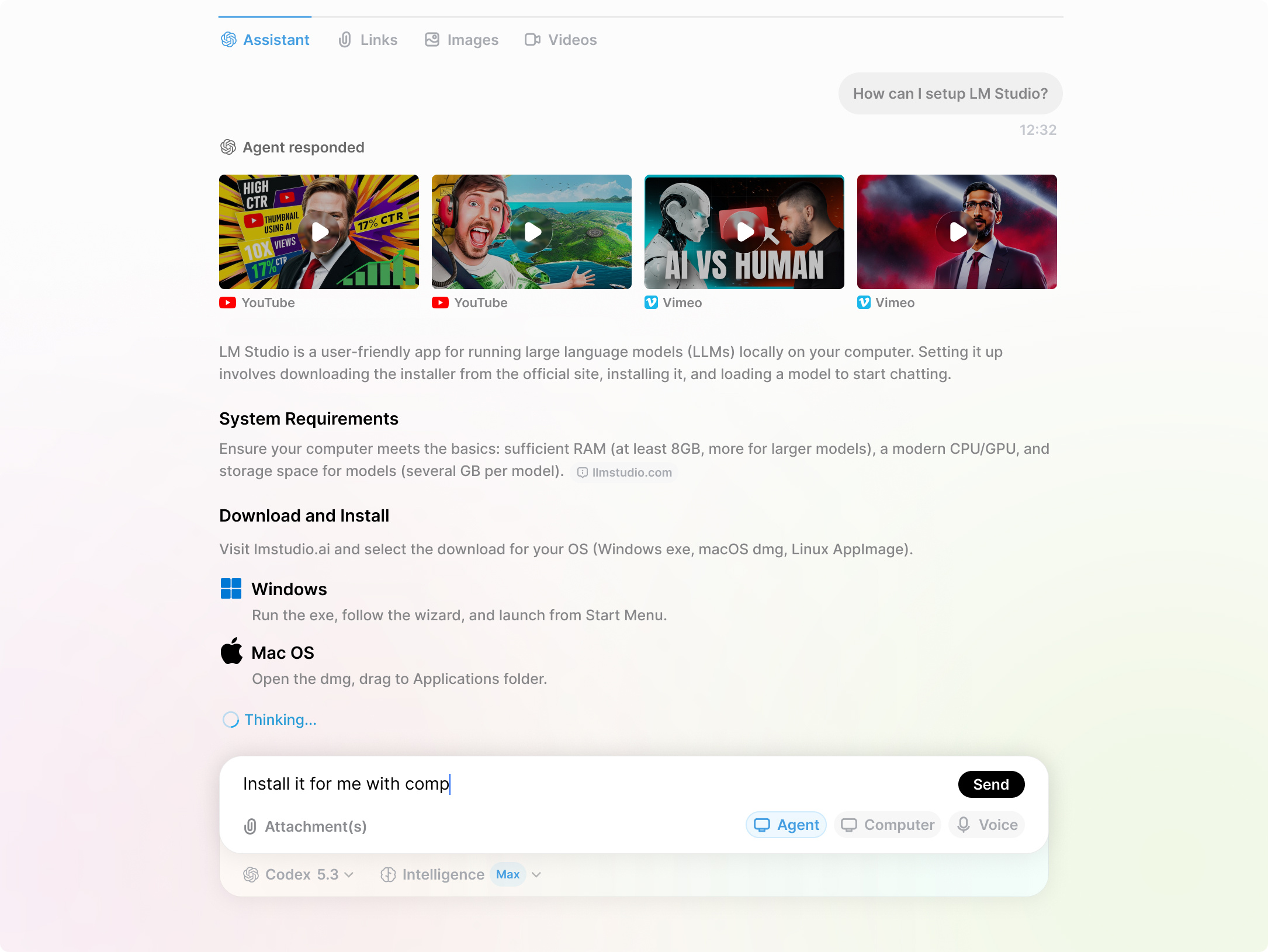 AI Agents Interface Design