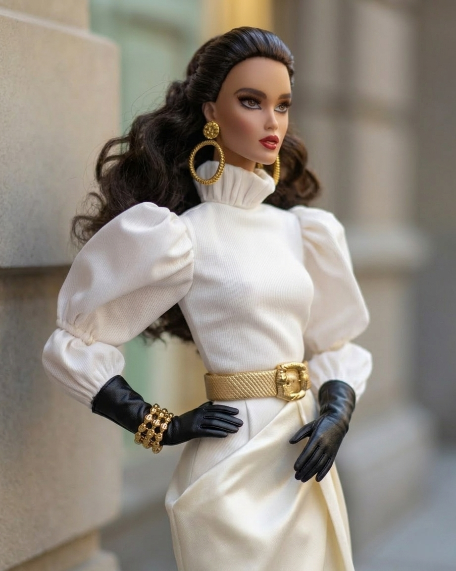 "Urban Angel" | Ethereal Barbie Street Style 3d modeling 3d rendering adobe illustrator art character design concept art design design inspiration graphic design illustration