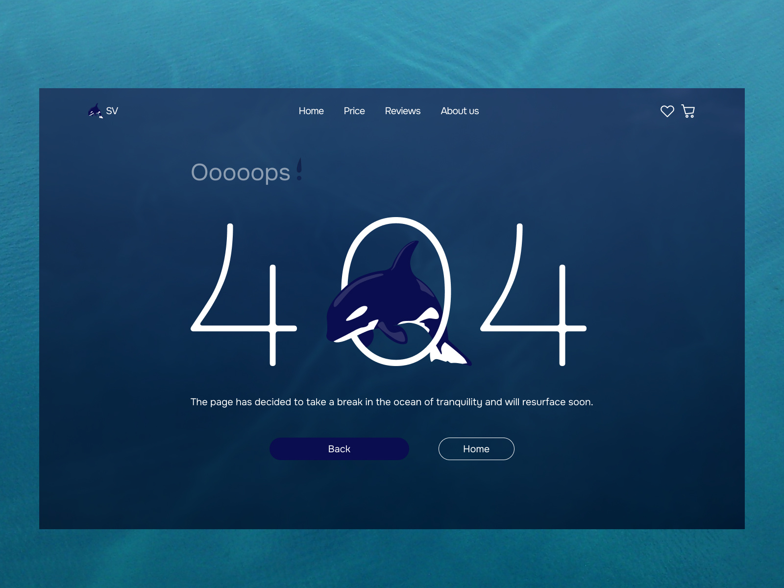 Concept 404 page