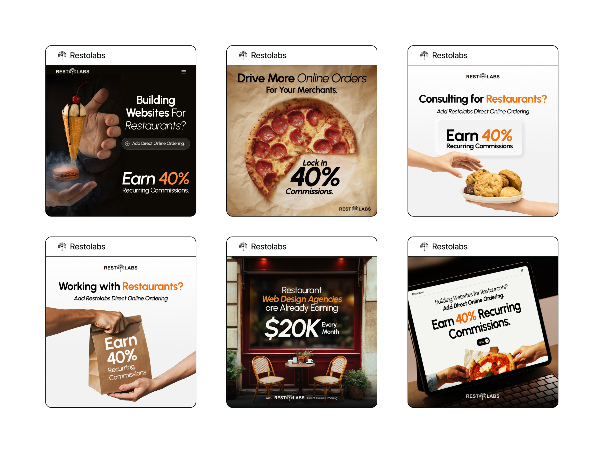 Restolabs Marketing Ad Creatives ads ads design branding creatives design graphic design social media ads