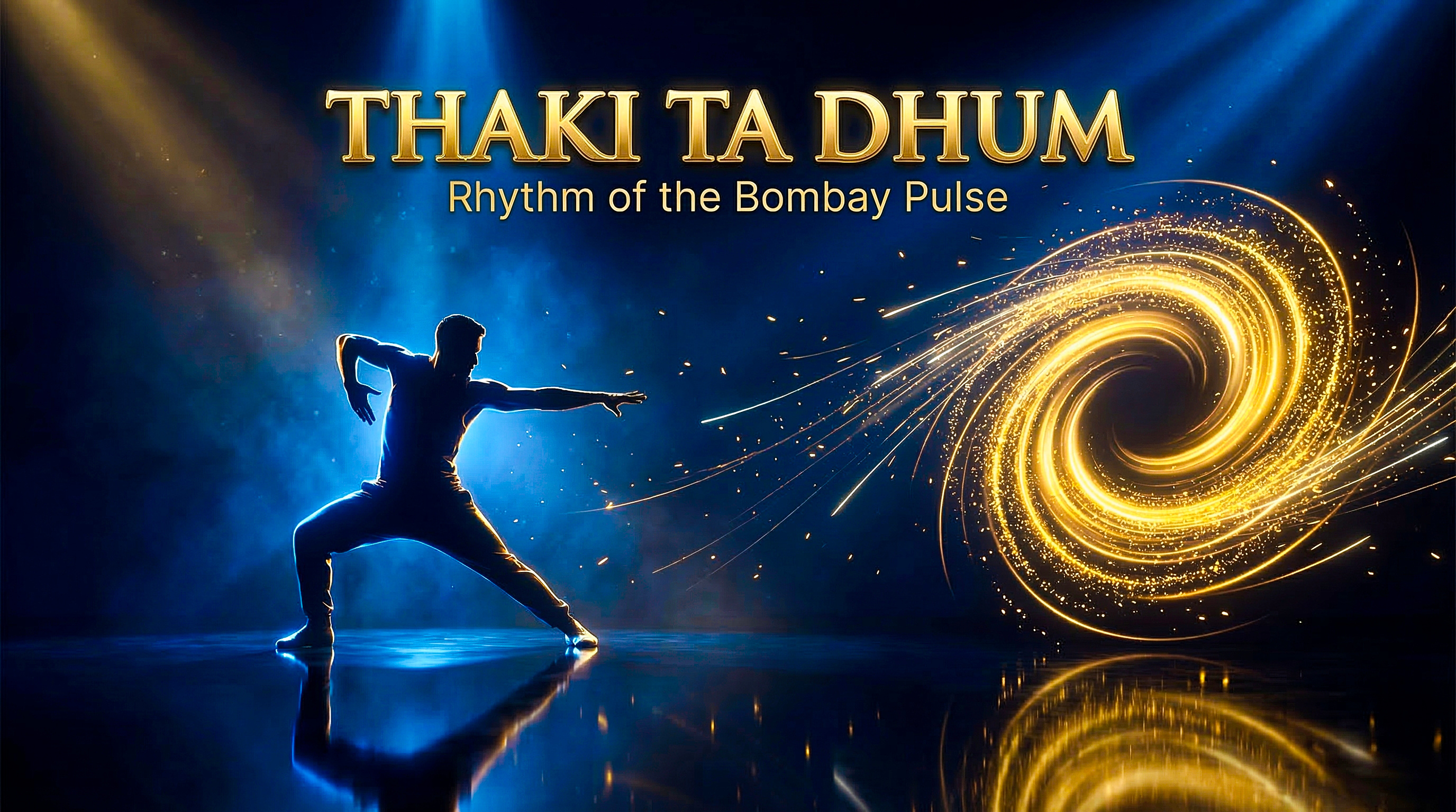 Thaki Ta Dhum – Rhythm of Bombay  |Cinematic Music Poster Design