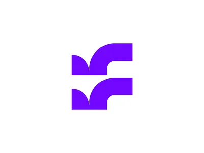 F Logo Design app icon brand identity branding checkmark f letter logo f logo illustration logo logo design symbol