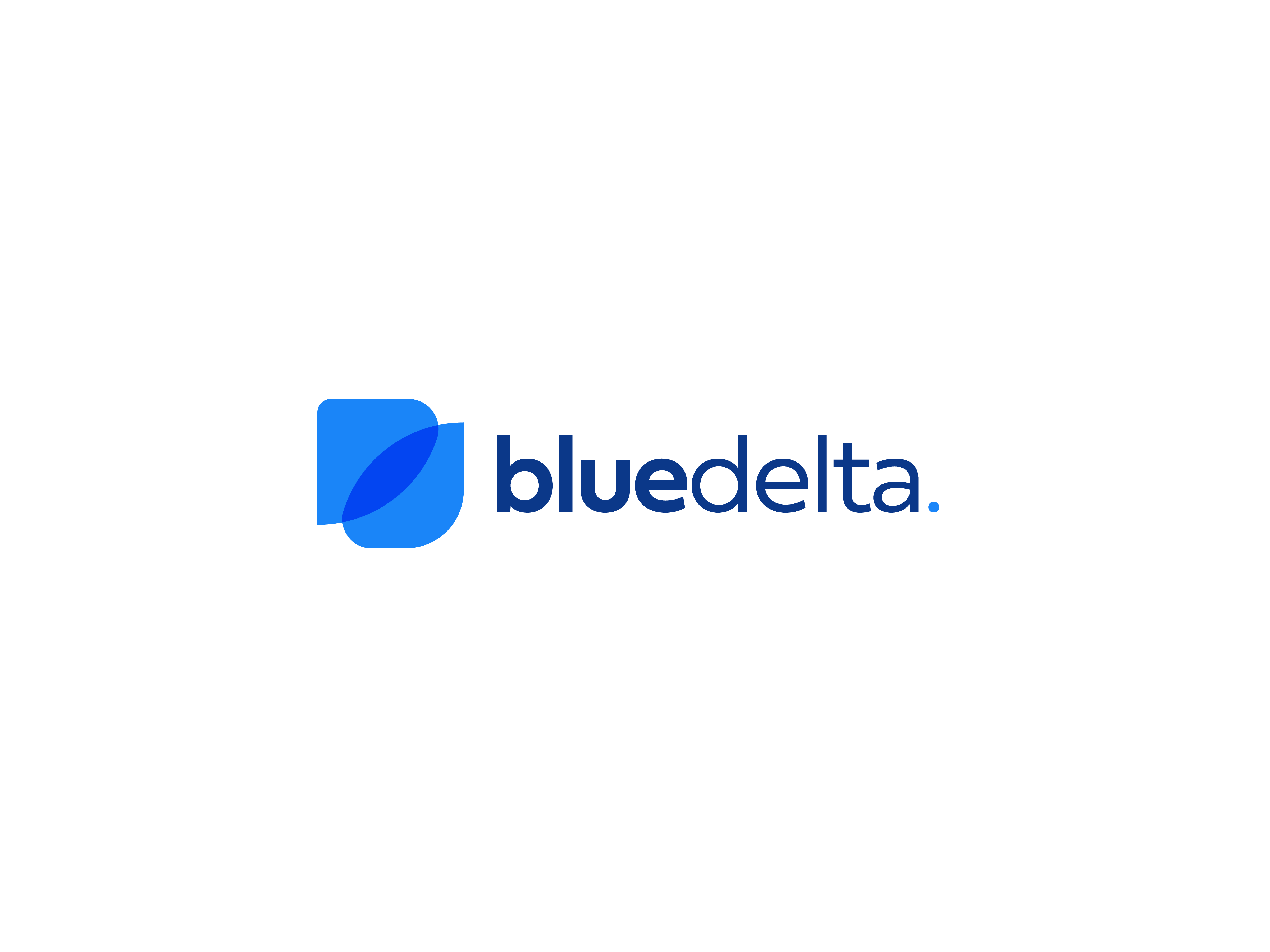 Bluedelta Modern Tech Logo Design
