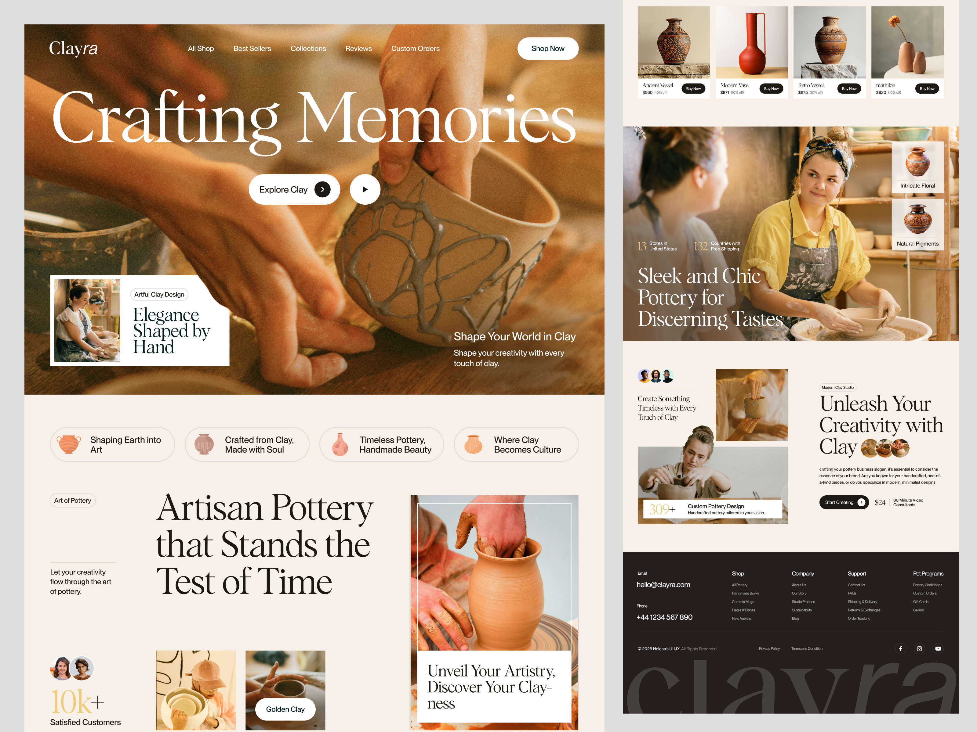 Example of Single Landing Page Design