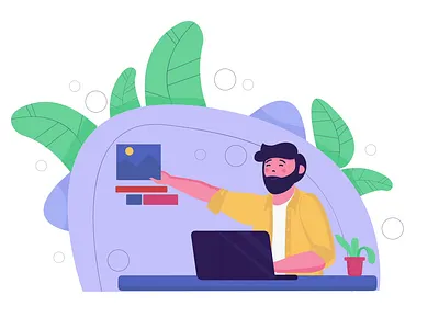 Animated Planning Dashboard Workflow animation character color dashboard design fade graphics interface laptop loop motion movement render sequence storyboard timing ui