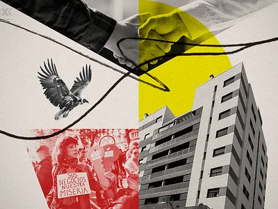 The Housing Crisis in Spain editorial illustration graphic design newsletter politics spain