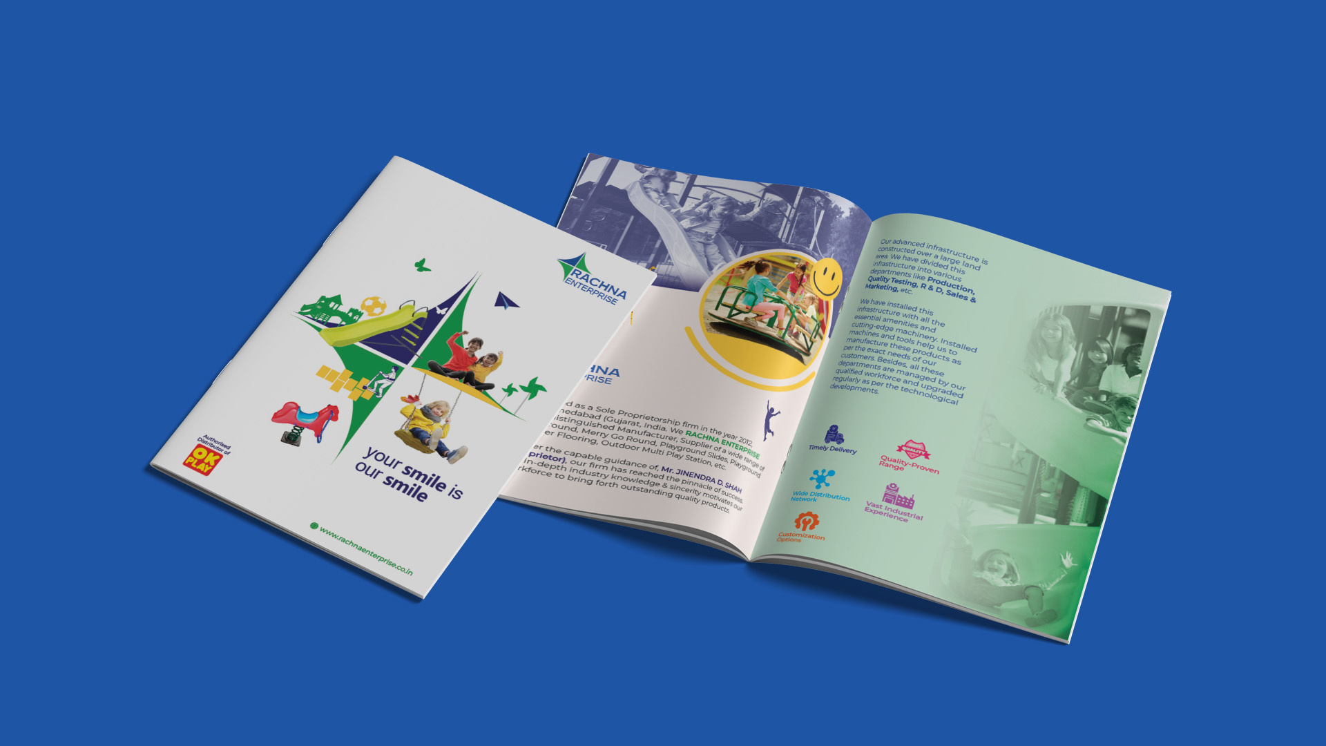 Example of Brochure & Company Profile Design