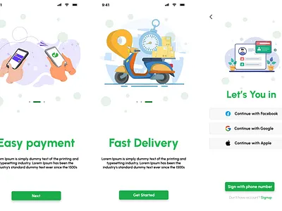Food Delivery App appdesign branding design dribbble fooddelivery graphic design illustration logo poster ui ux vector