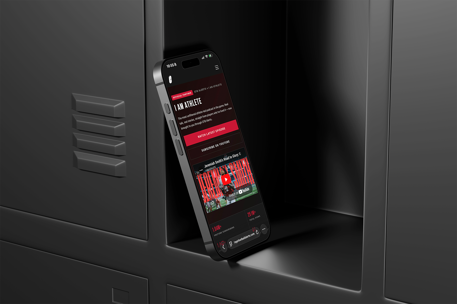 CFB Alerts x I AM ATHLETE Partnership Experience