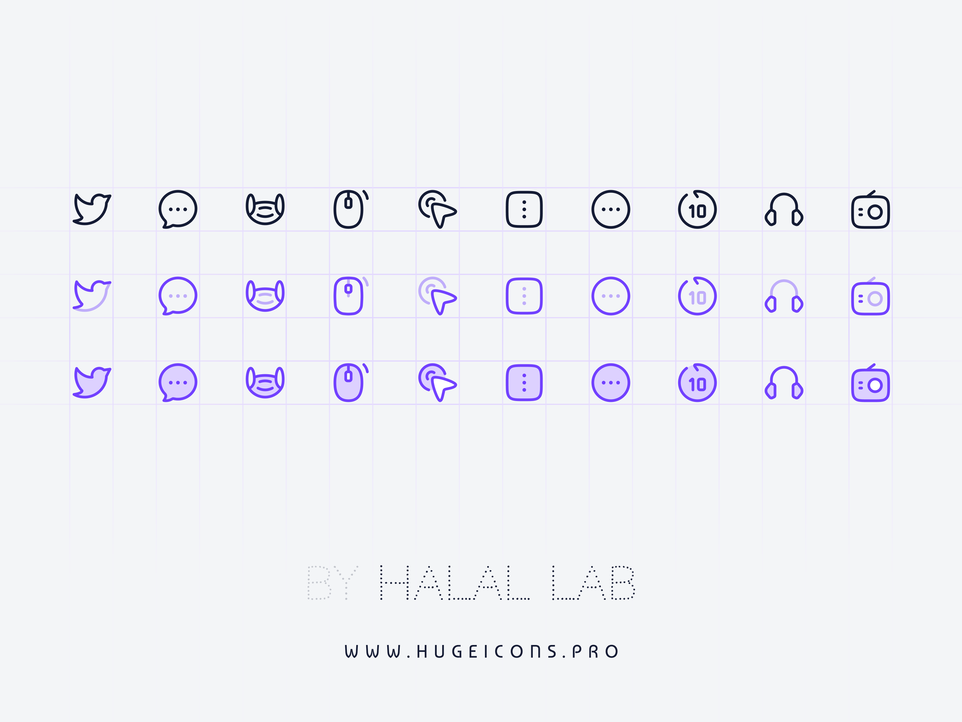 Hugeicons Pro | 10,000+ Interface Icons camera chat clean click communication figma headphone icon pack icons menu more mouse radio twitter