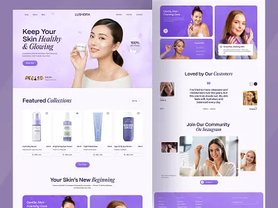 Skin Care Website