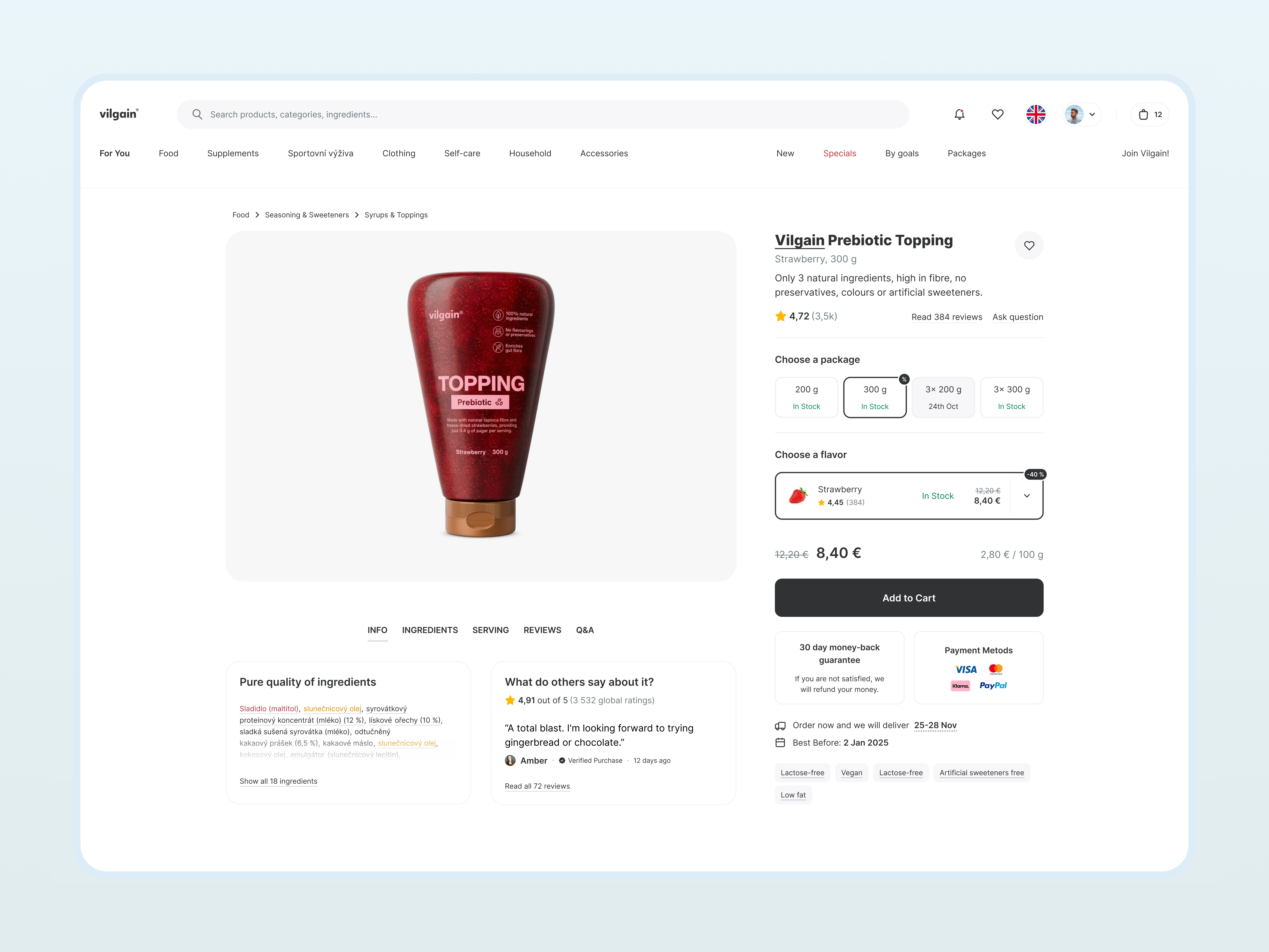Vilgain / Aktin — PDP Redesign for Western Market Expansion