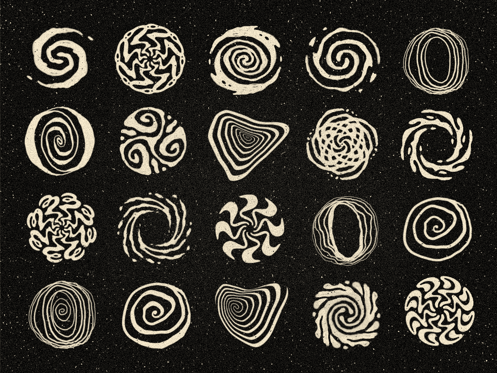 O’ Spirals ✦ Logo art branding ceramic clay couple craft galaxy handmade illustration logo logodesign logotype love nature organic pottery sketch spiral vortex wheel