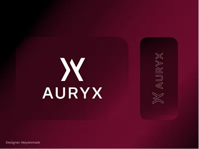 AURYX — Modern Luxury Logo Design ✨. brand identity branding logo logo design luxury logo minimal logo modern logo monogram logo typography visual identity