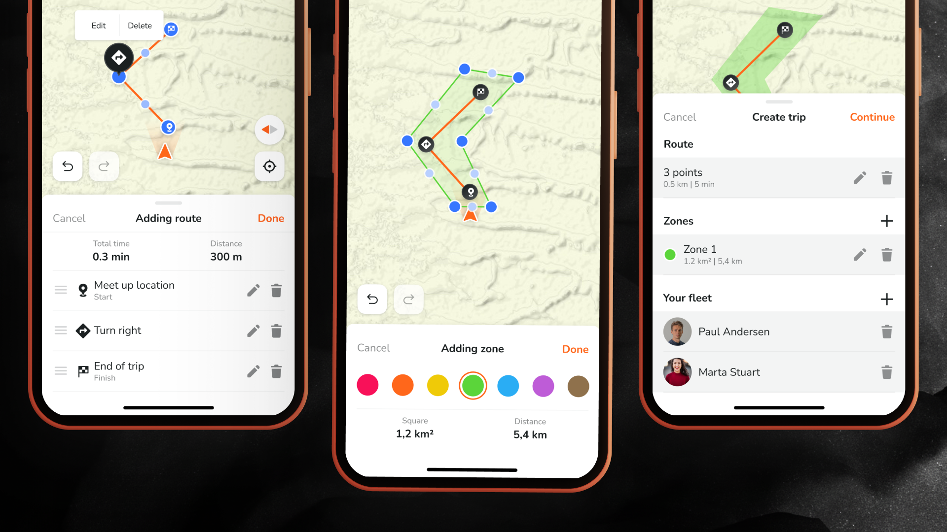 Example of Mobile Gps Tracking & Rewards App Design
