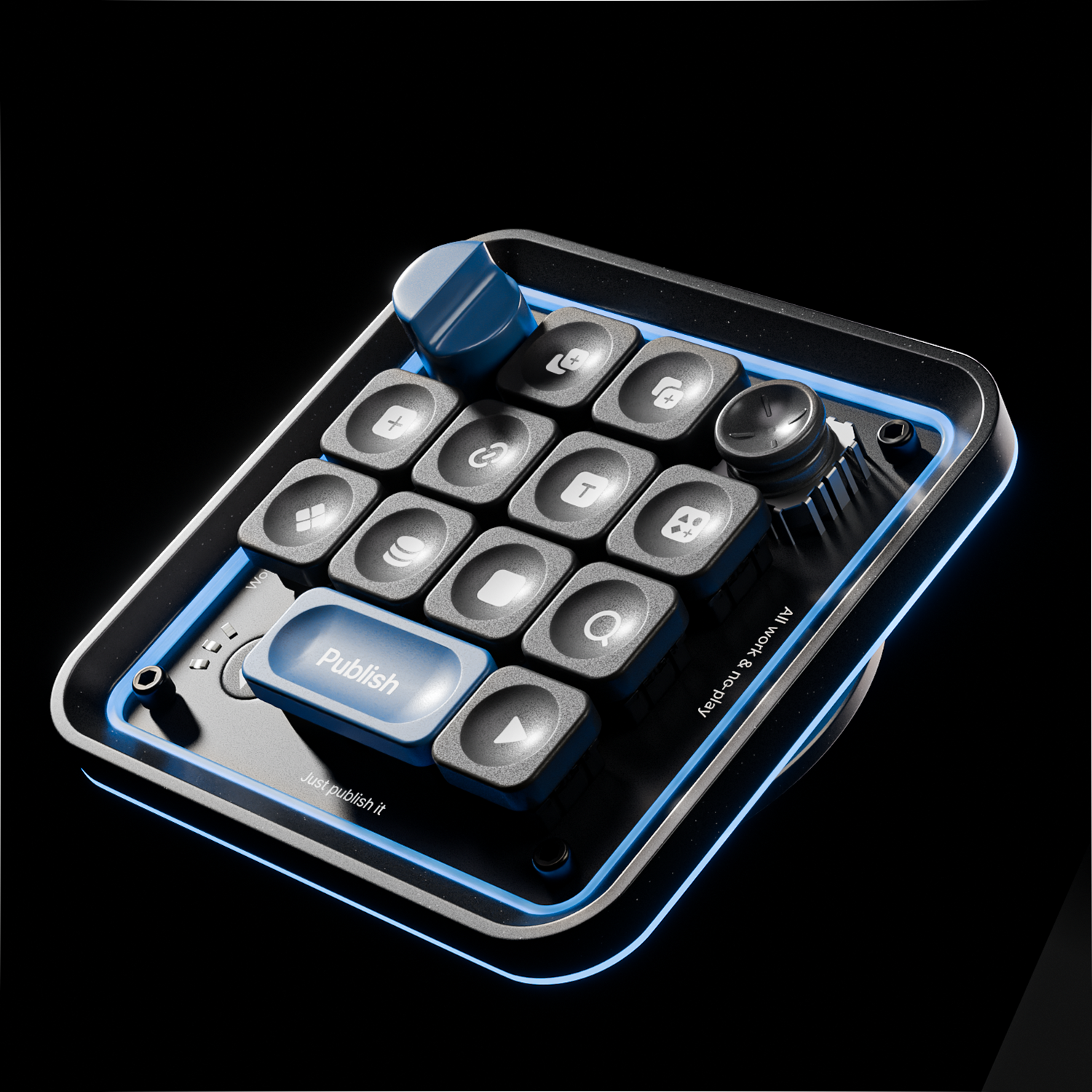 Work Louder 3D Product Animation 3d animation blender modeling motion graphics product render