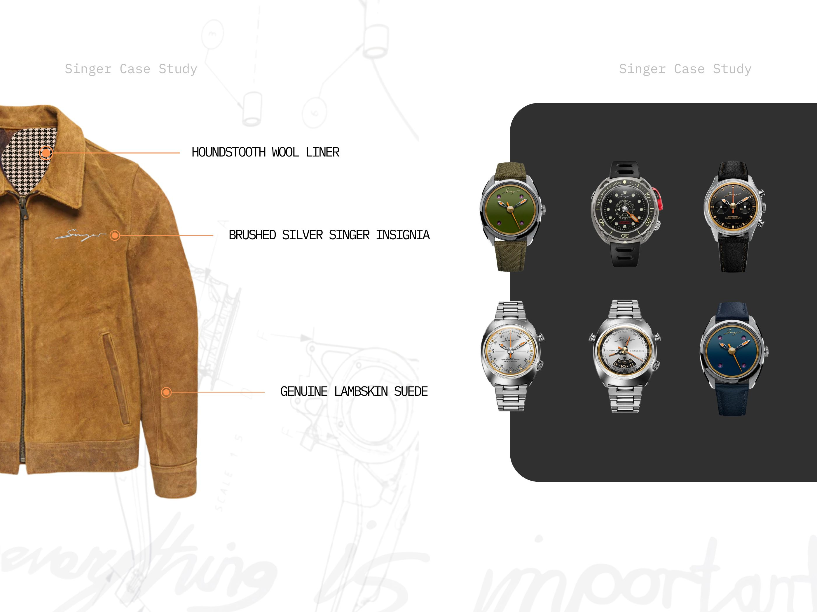 Singer Product Line Case Study branding case study graphic design merchandise design product design product line swag design