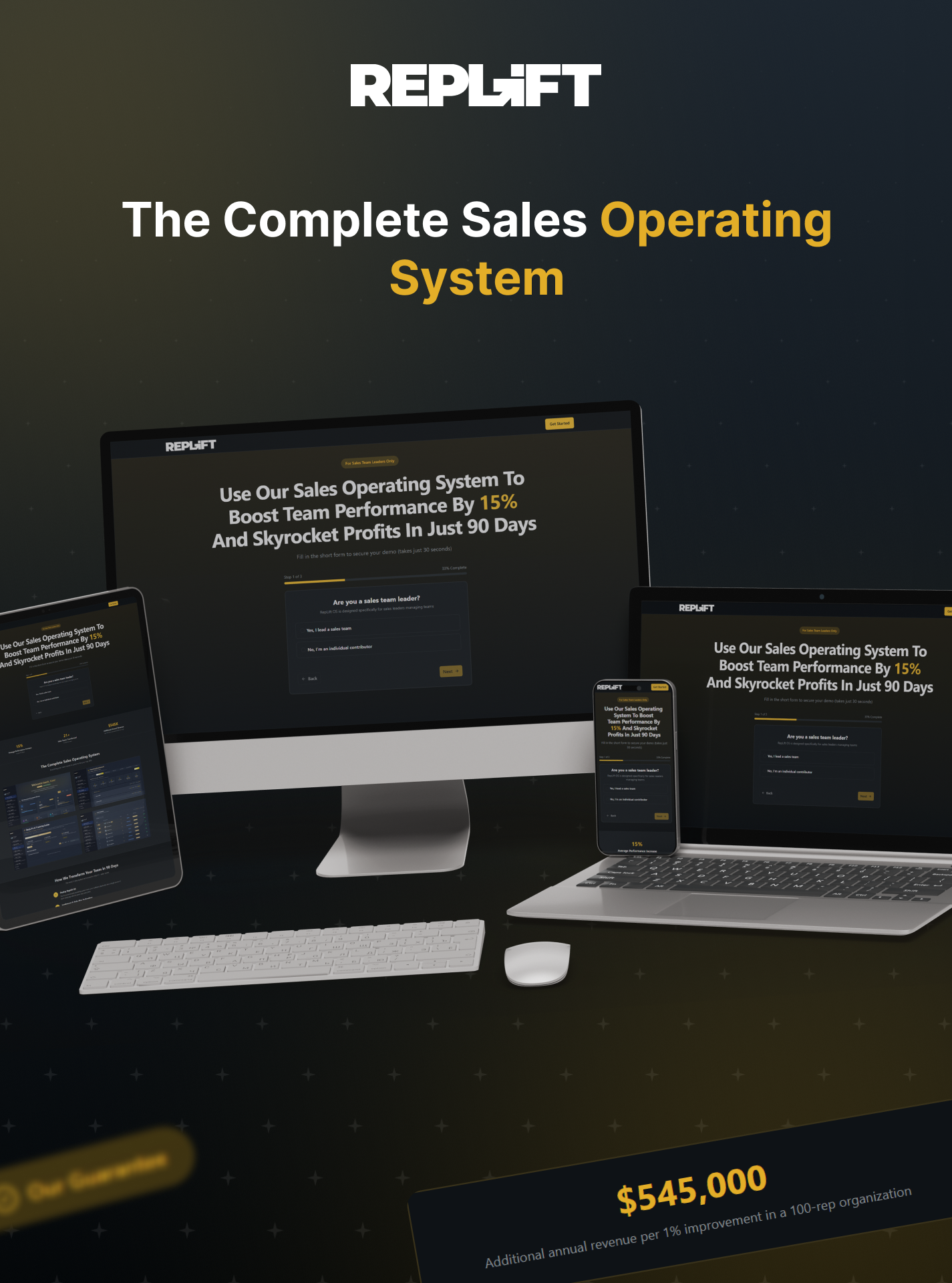 Example of Sales Operating System Project   Replift
