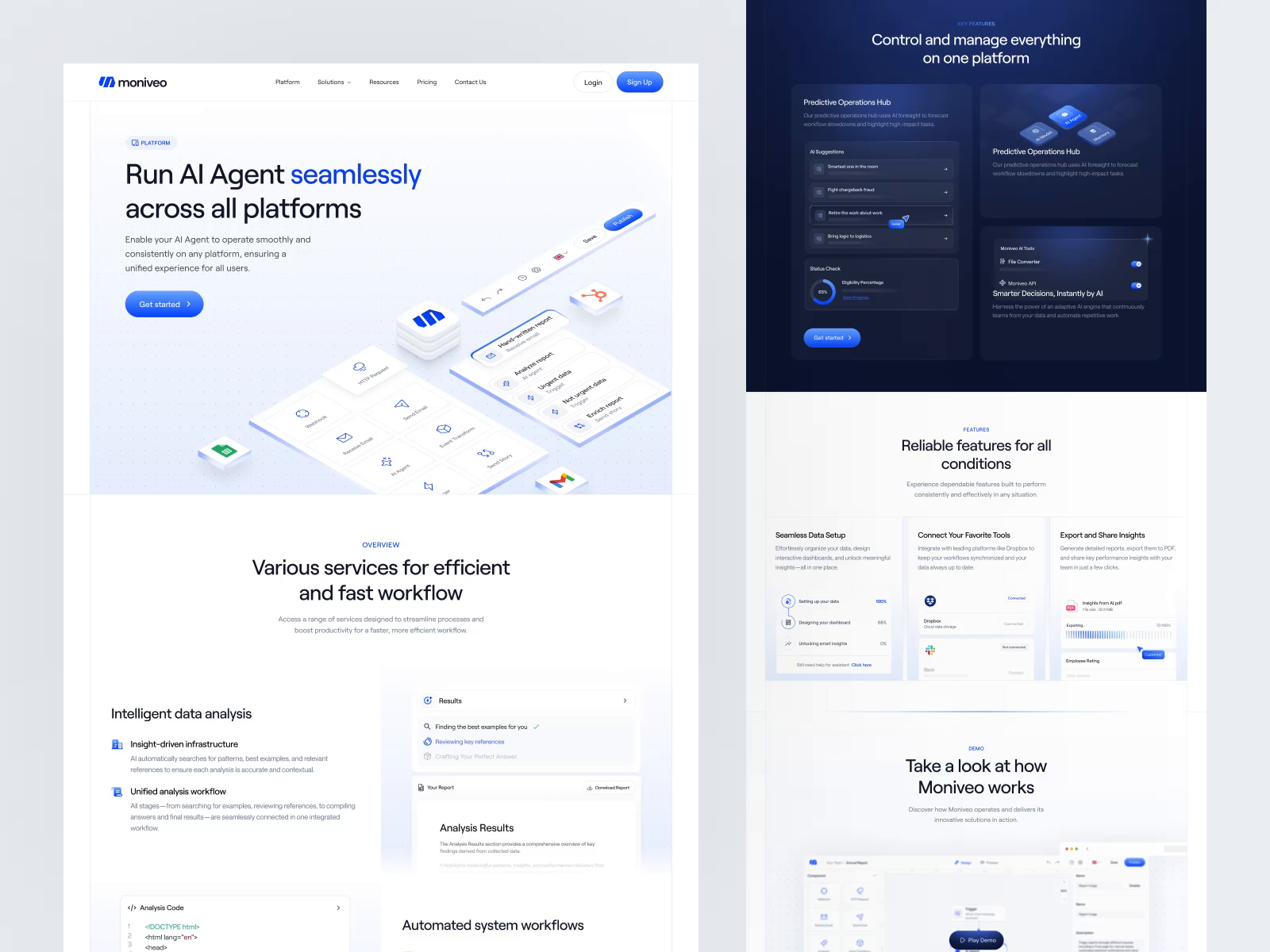 Example of Framer Design / Development