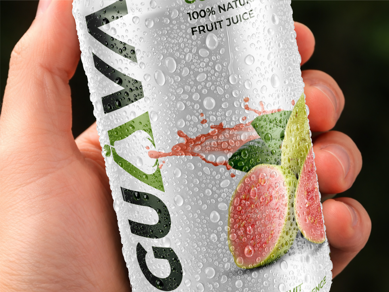 GUAVA Logo and Visual Design brand branding design drink food fresh fruit graphic graphic design guava inspiration logo modern nature trend vector