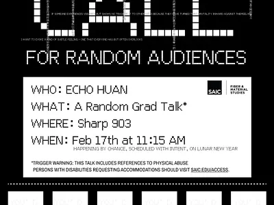Figma: Gradtalk Poster