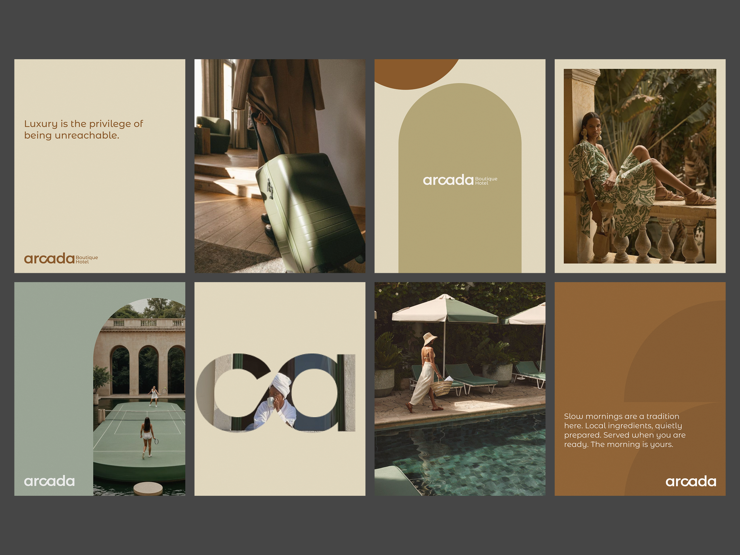 Example of Social Media Branding Kit — Full System