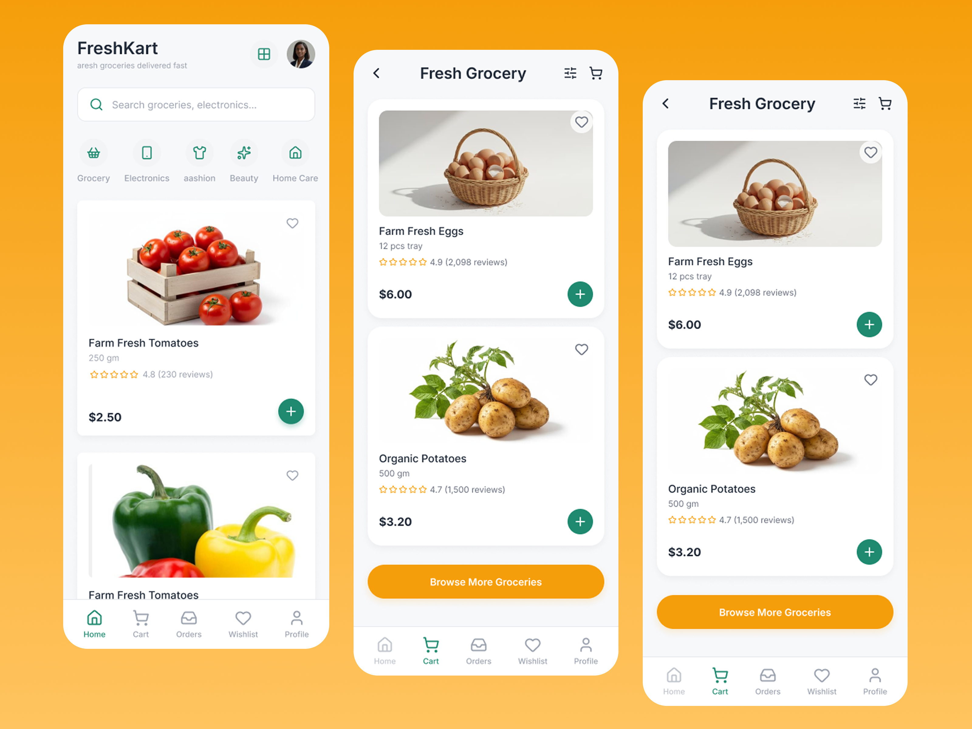 Example of UI/UX Design For App