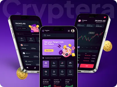 Crypto App UI - ZeePalm app app uiux branding mobile app mobile app design mobile app uiux mobile app uiux design ui uiux uiux design zeepalm